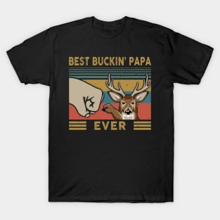 Best Buckin Papa Ever T-Shirt